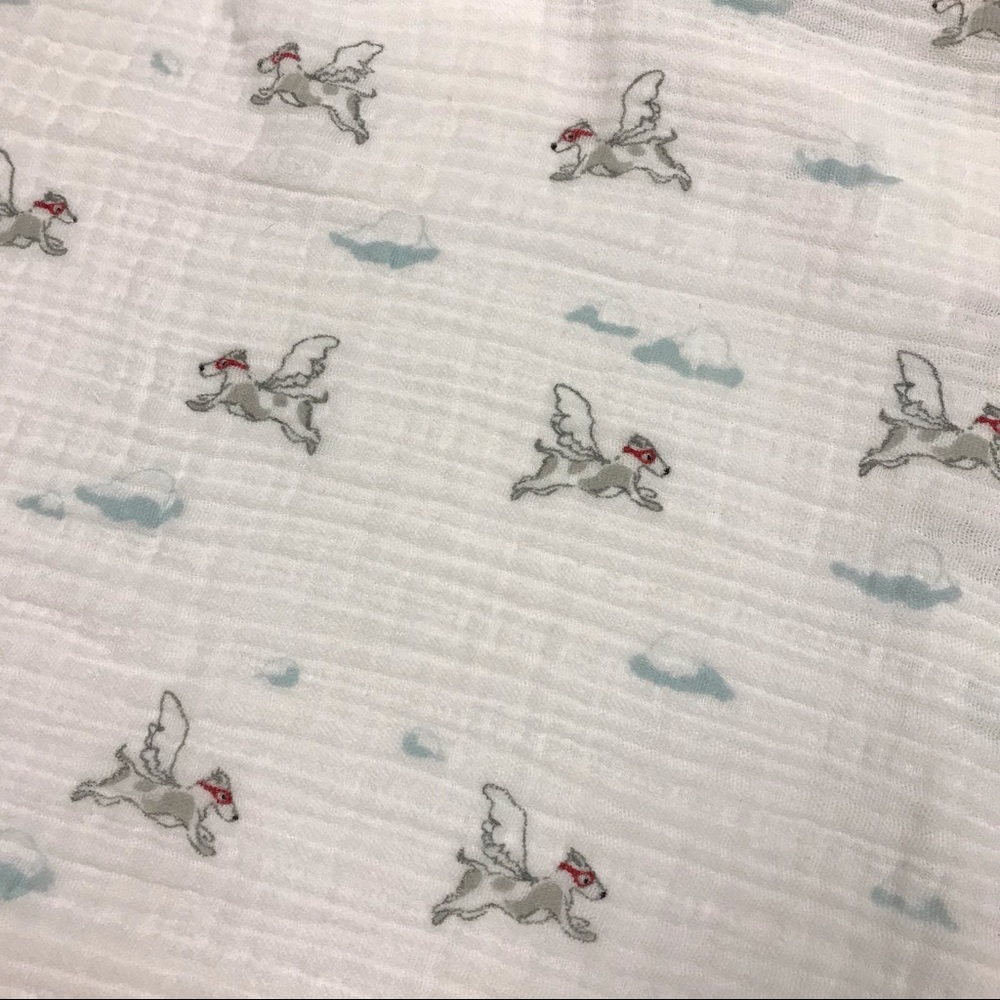 Mudpie baby pants and no brand baby blanket - Picture 4 of 5
